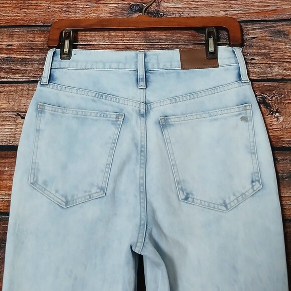 Madewell Jeans 27 Perfect Vintage High Rise Ankle Torrance Wash Denim MD654 - Picture 5 of 9
